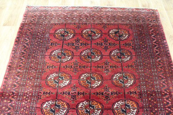 ANTIQUE BOKHARA WOOL RUG 180 X 126 CM