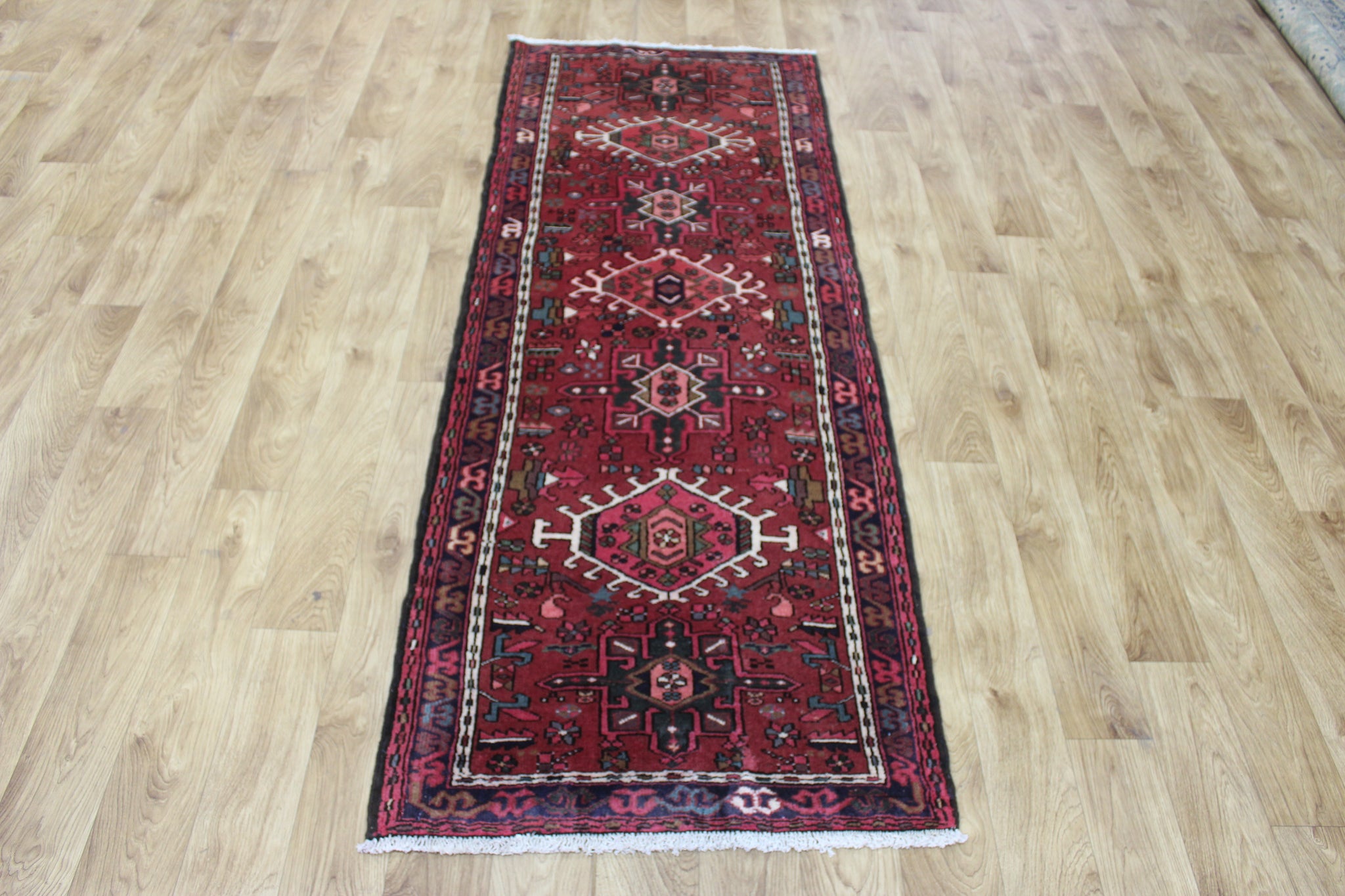 Persian Karajeh wool  Runner, Very Hard Wearing 200 x 76 cm