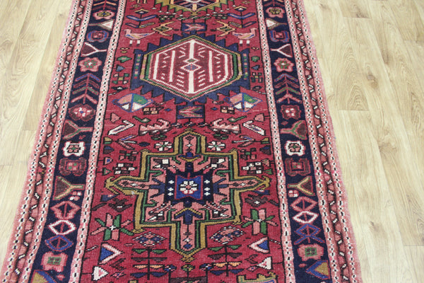 Antique Persian Karajeh Runner, Superb Colours 345 x 105 cm