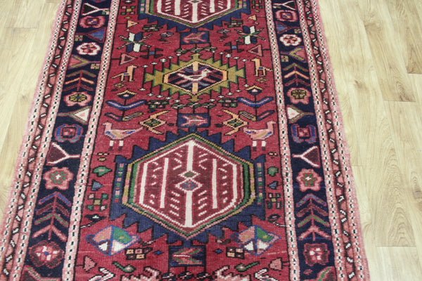 Antique Persian Karajeh Runner, Superb Colours 345 x 105 cm