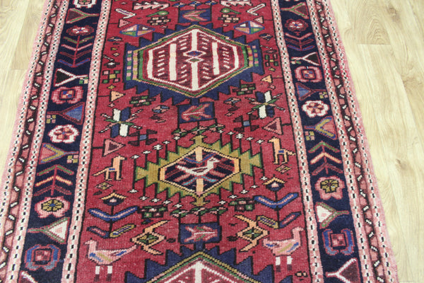 Antique Persian Karajeh Runner, Superb Colours 345 x 105 cm