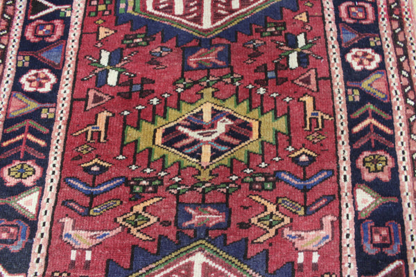 Antique Persian Karajeh Runner, Superb Colours 345 x 105 cm