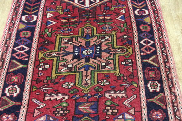 Antique Persian Karajeh Runner, Superb Colours 345 x 105 cm