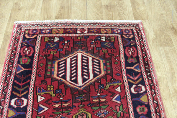 Antique Persian Karajeh Runner, Superb Colours 345 x 105 cm