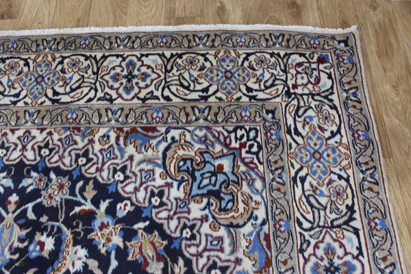 FINE PERSIAN NAIN WOOL AND SILK RUG 310 X 200 CM