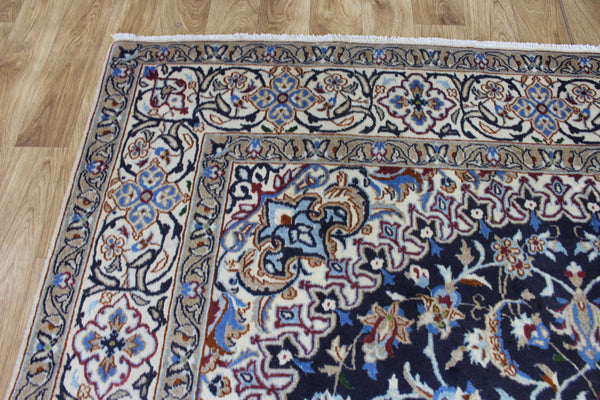 FINE PERSIAN NAIN WOOL AND SILK RUG 310 X 200 CM