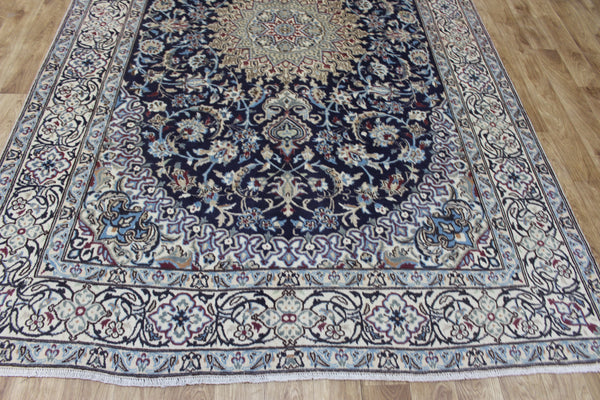 FINE HANDMADE PERSIAN NAIN SILK CARPET 305 X 198 CM