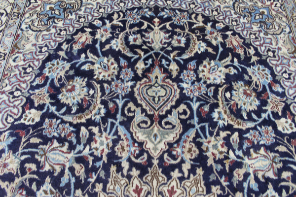 FINE HANDMADE PERSIAN NAIN SILK CARPET 305 X 198 CM