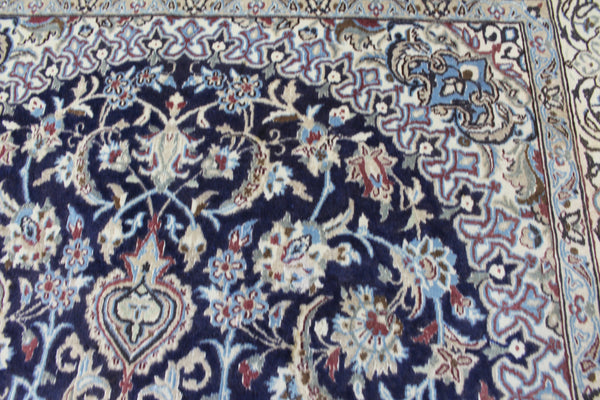 FINE HANDMADE PERSIAN NAIN SILK CARPET 305 X 198 CM