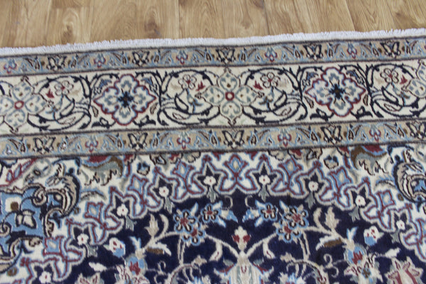 FINE HANDMADE PERSIAN NAIN SILK CARPET 305 X 198 CM