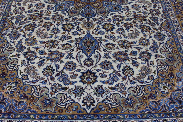 FINE HANDMADE PERSIAN KASHAN CARPET FLORAL DESIGN 400 X 300 CM