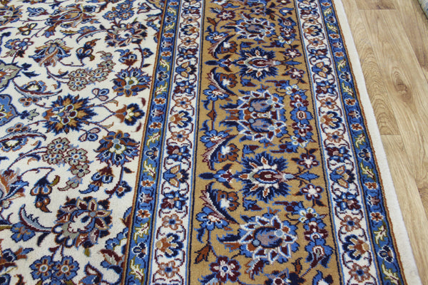 FINE HANDMADE PERSIAN KASHAN CARPET FLORAL DESIGN 400 X 300 CM