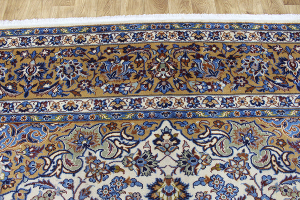 FINE HANDMADE PERSIAN KASHAN CARPET FLORAL DESIGN 400 X 300 CM