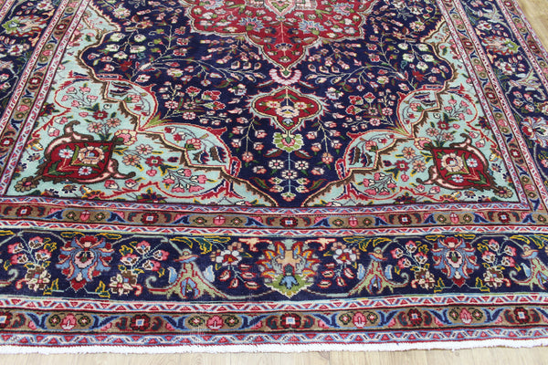 ANTIQUE PERSIAN TABRIZ CARPET FLORAL DESIGN 345 X 250 CM