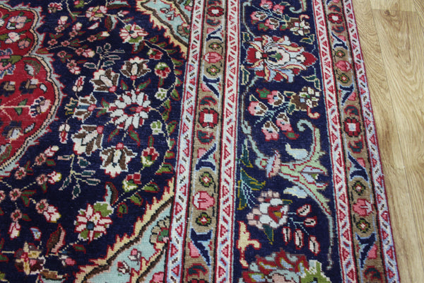 ANTIQUE PERSIAN TABRIZ CARPET FLORAL DESIGN 345 X 250 CM