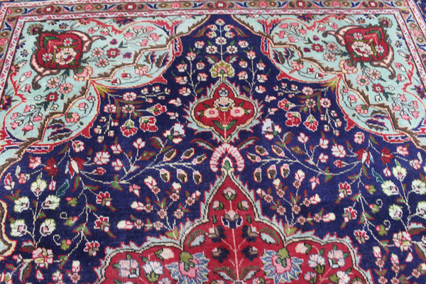 ANTIQUE PERSIAN TABRIZ CARPET FLORAL DESIGN 345 X 250 CM