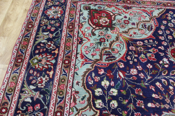 ANTIQUE PERSIAN TABRIZ CARPET FLORAL DESIGN 345 X 250 CM