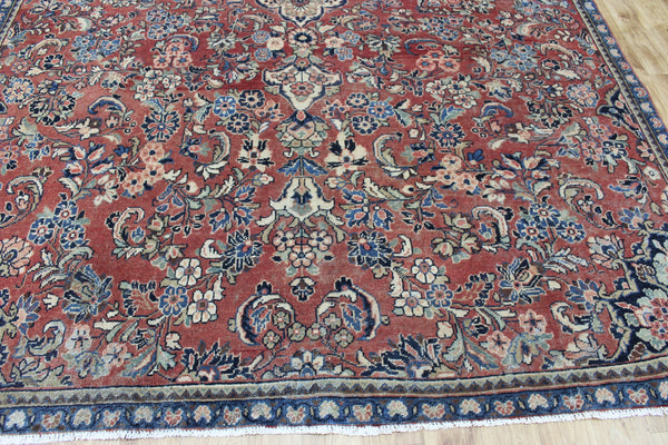 Antique Persian Mahal carpet, Circa 1900.