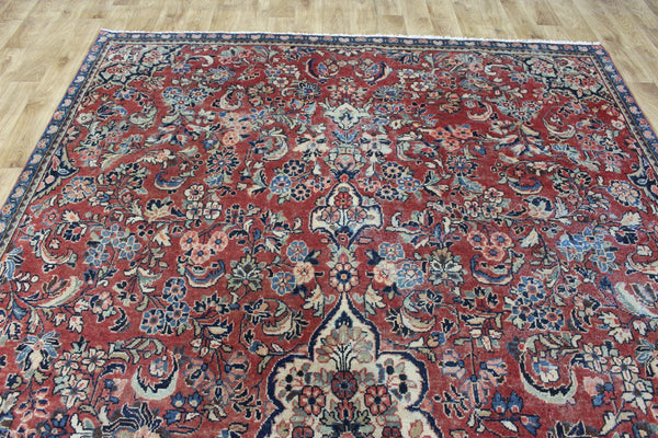 Antique Persian Mahal carpet, Circa 1900.