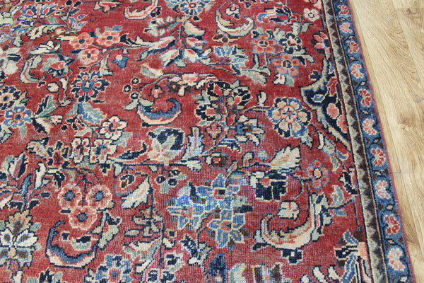 Antique Persian Mahal carpet, Circa 1900.