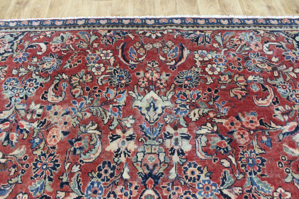 Antique Persian Mahal carpet, Circa 1900.