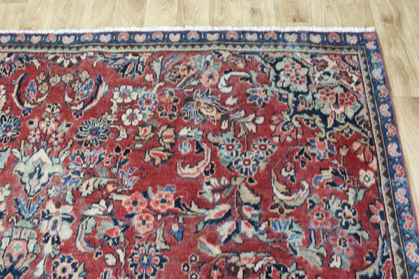 Antique Persian Mahal carpet, Circa 1900.