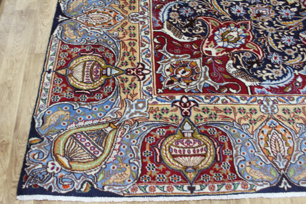 A BEAUTIFUL PERSIAN KASHMAR CARPET 385 X 297 CM