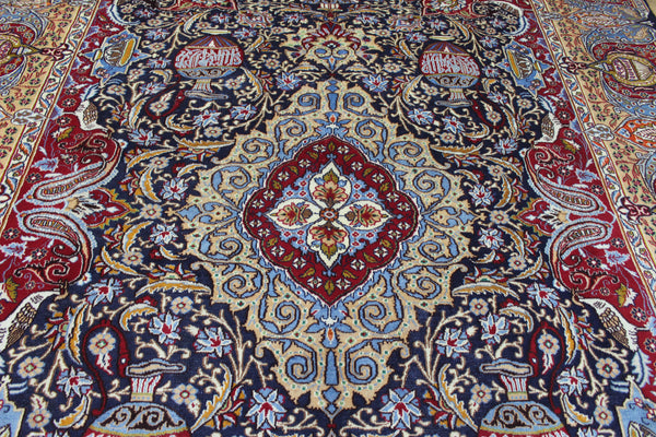 A BEAUTIFUL PERSIAN KASHMAR CARPET 385 X 297 CM