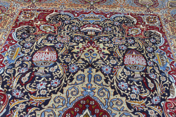 A BEAUTIFUL PERSIAN KASHMAR CARPET 385 X 297 CM