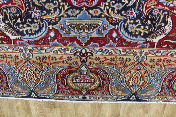 A BEAUTIFUL PERSIAN KASHMAR CARPET 385 X 297 CM