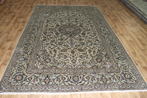 FINE HANDMADE PERSIAN KASHAN CARPET 310 X 198 CM