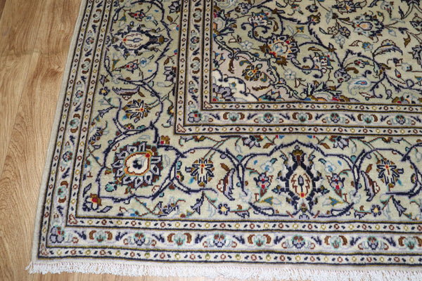 FINE HANDMADE PERSIAN KASHAN CARPET 310 X 198 CM