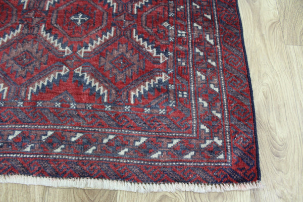Vintage Persian Baluch Rug 190 x 100 cm