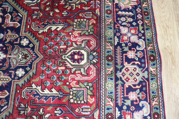Handmade Persian Tabriz Wool Carpet 296 x 202 cm