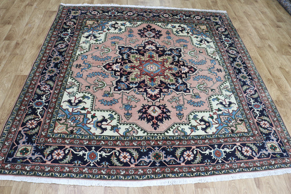 PERSIAN HERIZ RUG WITH SUPERB COLOURS 198 X 193 CM
