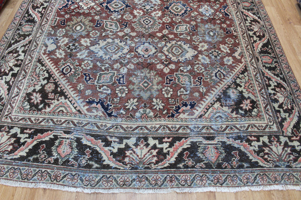 ANTIQUE PERSIAN MAHAL RUG, CIRCA 1880,