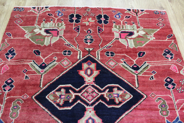 Vintage Persian Ahar Heriz Rug 150 x 117 cm