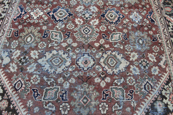 ANTIQUE PERSIAN MAHAL RUG, CIRCA 1880,