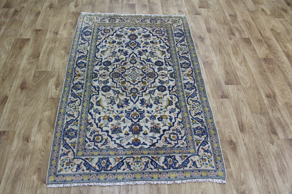 Fine Handmade Persian Kashan Rug 153 x 100 cm