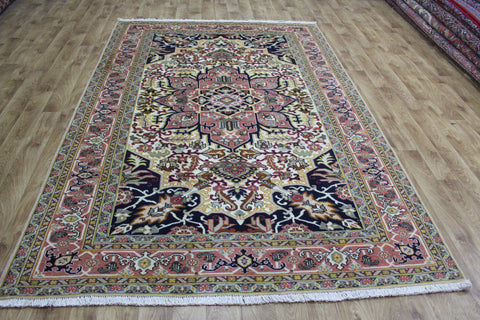 Fine Persian Ardabil Silk & Wool Carpet 290 x 192 cm