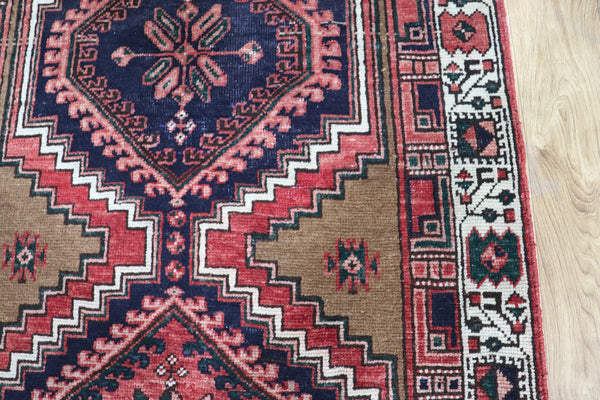 VINTAGE PERSIAN KARAJEH WOOL RUNNER 323 X 87 CM