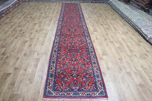 FINE HANDMADE PERSIAN SAROUKH RUNNER 495 X 80 CM