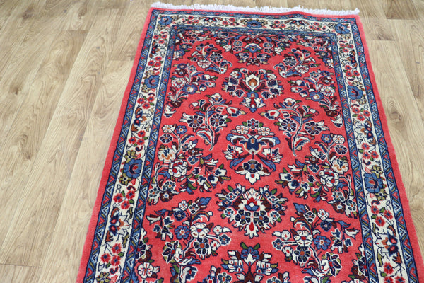 FINE HANDMADE PERSIAN SAROUKH RUNNER 495 X 80 CM