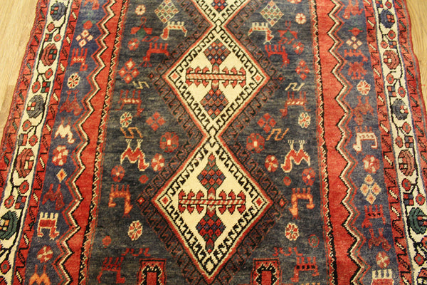 Old Persian Shiraz rug 210 x 95 cm