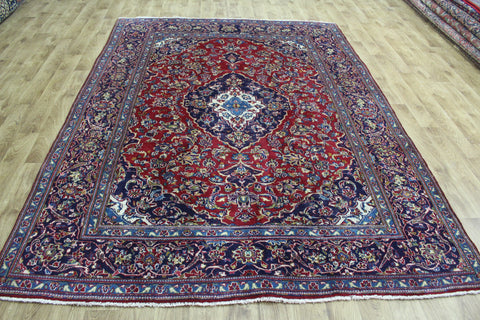 Vintage Persian Kashan Carpet 280 x 205 cm