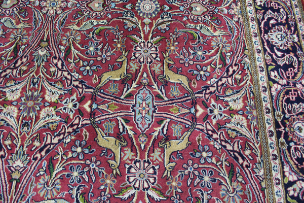 Fine Handmade Persian kerman carpet of William Morris design 290 x 192 CM