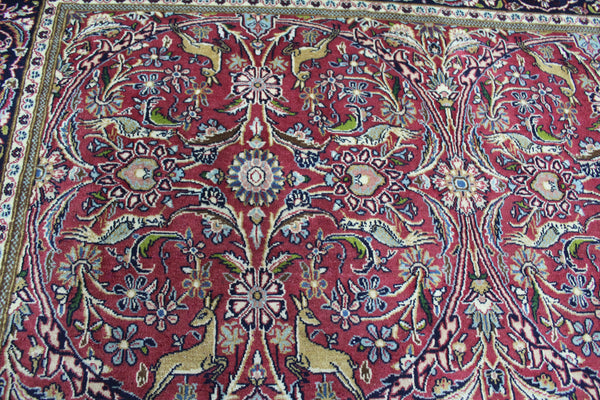 Fine Handmade Persian kerman carpet of William Morris design 290 x 192 CM