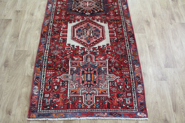 Old Handmade Persian Karajeh Runner Great Condition 440 x 90 cm