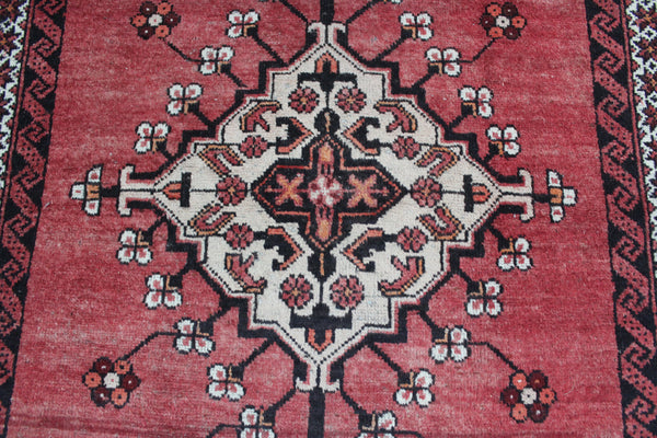 Vintage Handmade Persian Hamadan Rug 195 x 107 cm