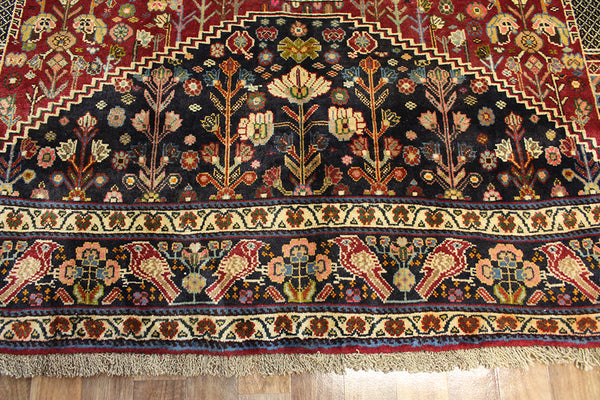 Outstanding Persian Shiraz Qashqai rug 295 x 205 cm